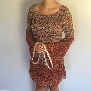 Beautiful printed mini dress